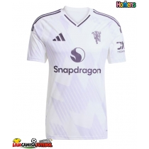 Camisa de Futebol Manchester United Amad Diallo #16 Equipamento Secundário 2025-26 Manga Curta